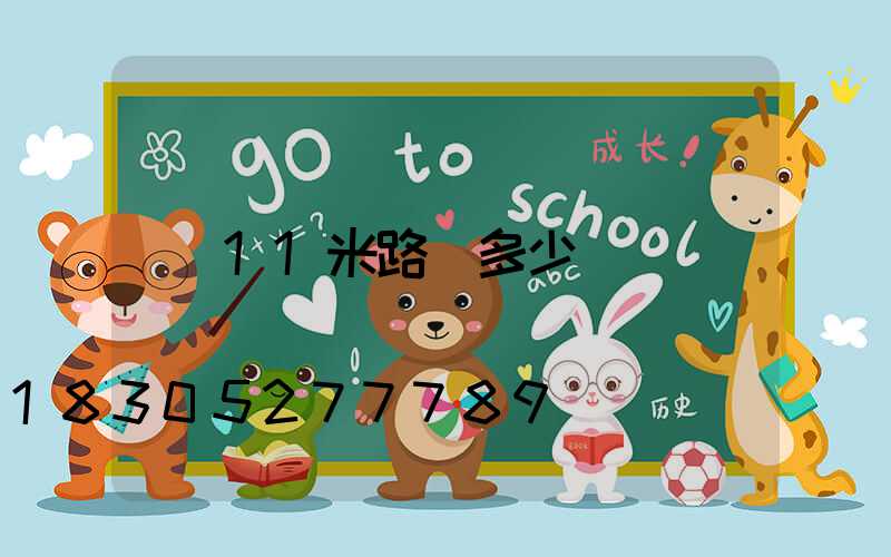 11米路燈多少錢