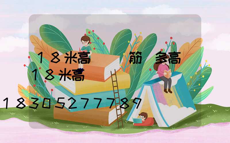 18米高桿燈鋼筋籠多高(18米高桿燈圖紙)