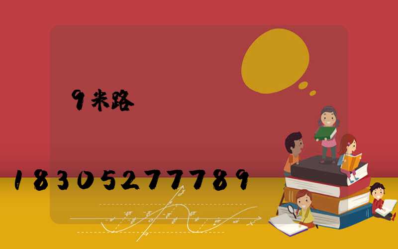 9米路燈燈桿報(bào)價(jià)