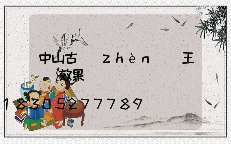 中山古鎮(zhèn)燈王廣場效果圖