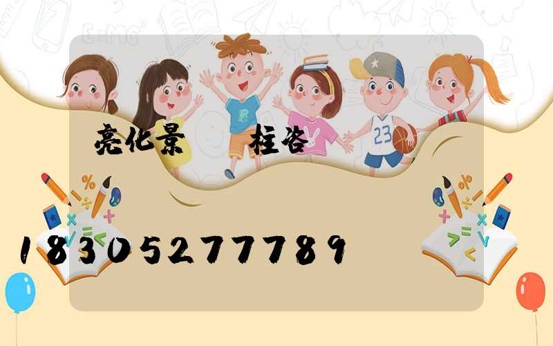 亮化景觀燈柱咨詢