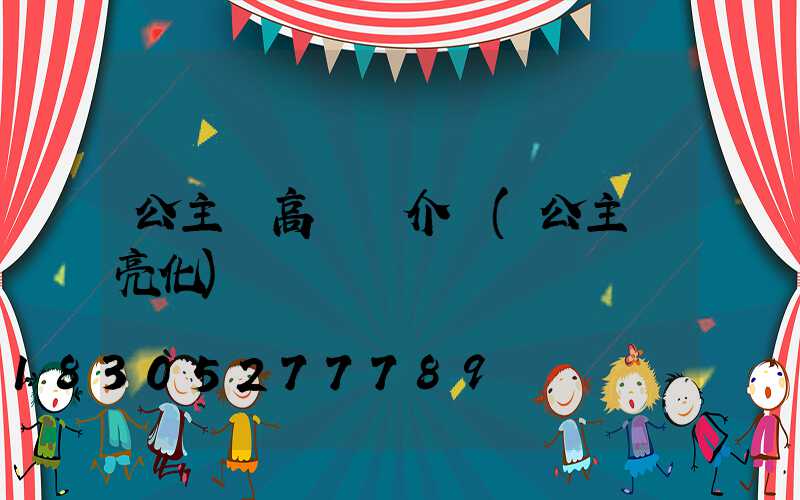 公主嶺高桿燈介紹(公主嶺亮化)