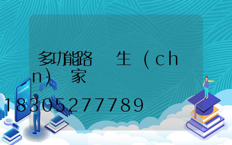 多功能路燈桿生產(chǎn)廠家