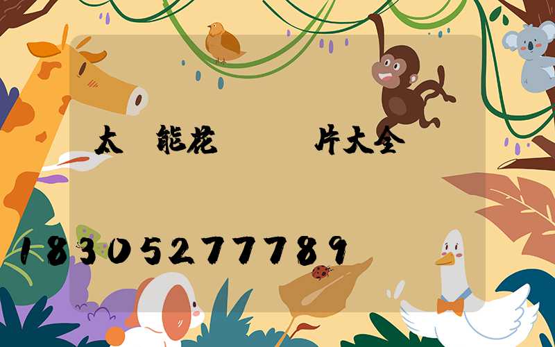 太陽能花園燈圖片大全