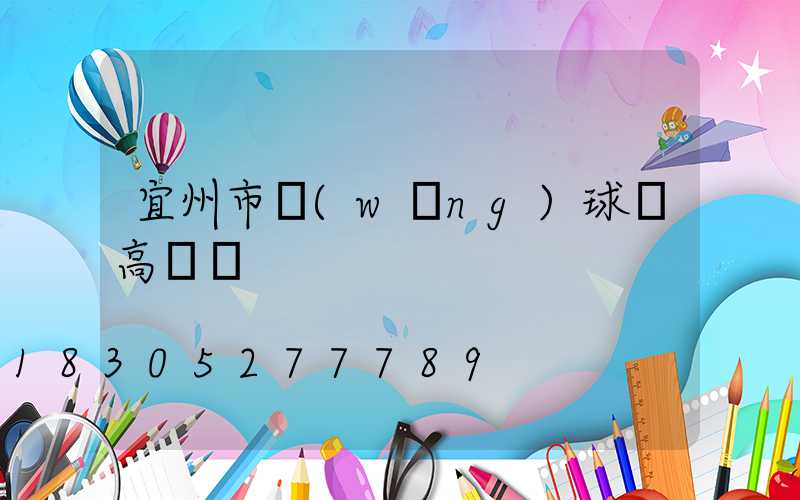 宜州市網(wǎng)球場高桿燈
