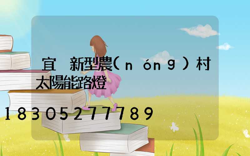 宜黃新型農(nóng)村太陽能路燈