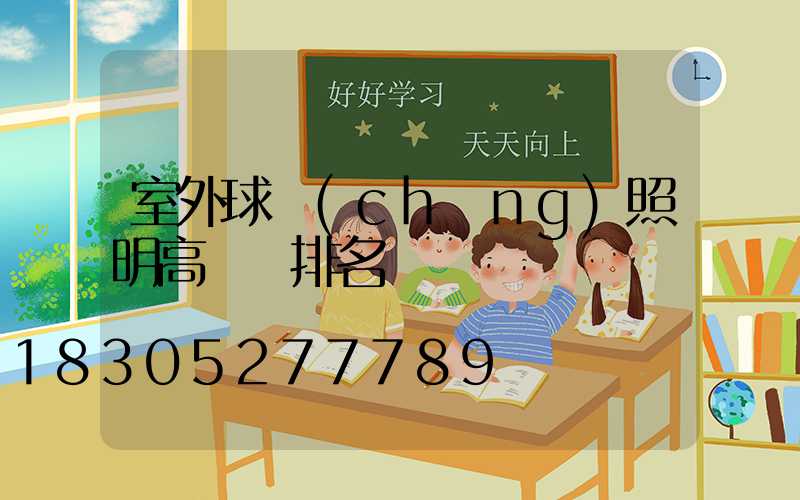 室外球場(chǎng)照明高桿燈排名