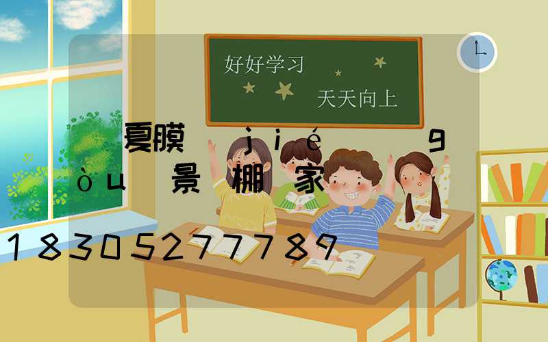 寧夏膜結(jié)構(gòu)景觀棚廠家