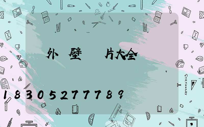 戶外墻壁燈圖片大全