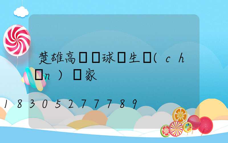 楚雄高桿燈球場生產(chǎn)廠家