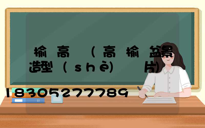 榆樹高桿燈(高桿榆樹盆景造型設(shè)計圖片)