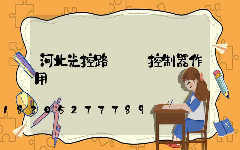 河北光控路燈單燈控制器作用