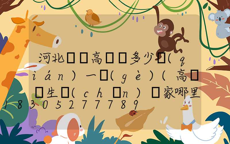 河北鋰電高桿燈多少錢(qián)一個(gè)(高桿燈生產(chǎn)廠家哪里有)