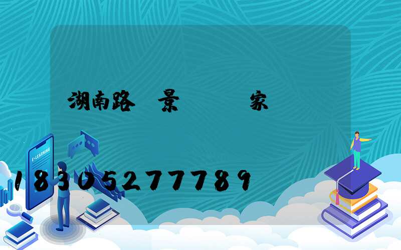 湖南路燈景觀燈廠家