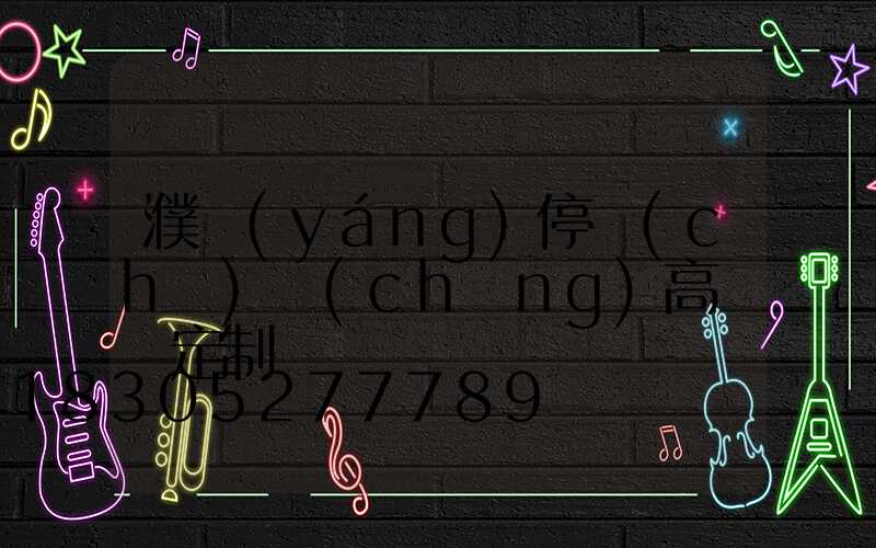 濮陽(yáng)停車(chē)場(chǎng)高桿燈定制廠