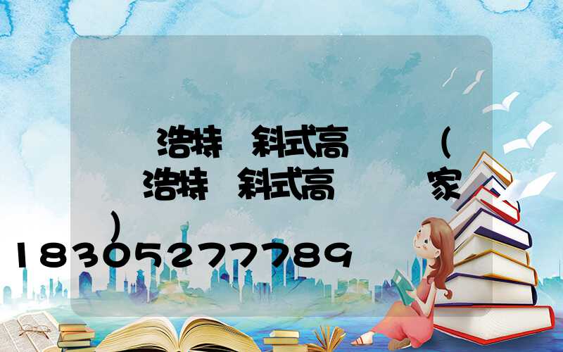 烏蘭浩特傾斜式高桿燈廠(烏蘭浩特傾斜式高桿燈廠家電話)