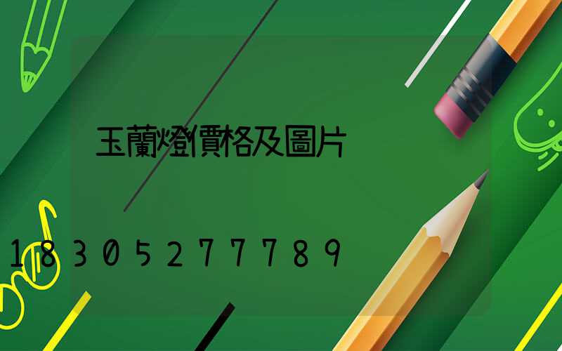 玉蘭燈價格及圖片