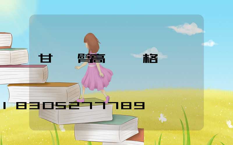甘肅雙臂高桿燈價格