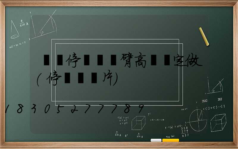 萊蕪停車場雙臂高桿燈定做(停車桿圖片)