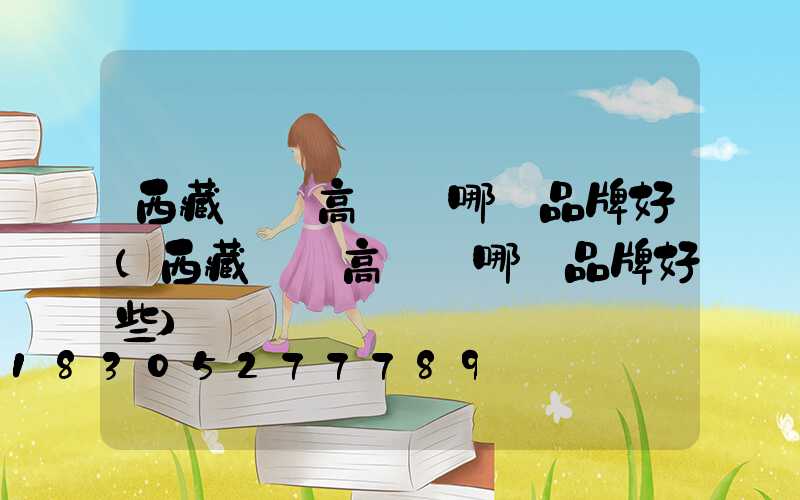 西藏廣場高桿燈哪個品牌好(西藏廣場高桿燈哪個品牌好些)