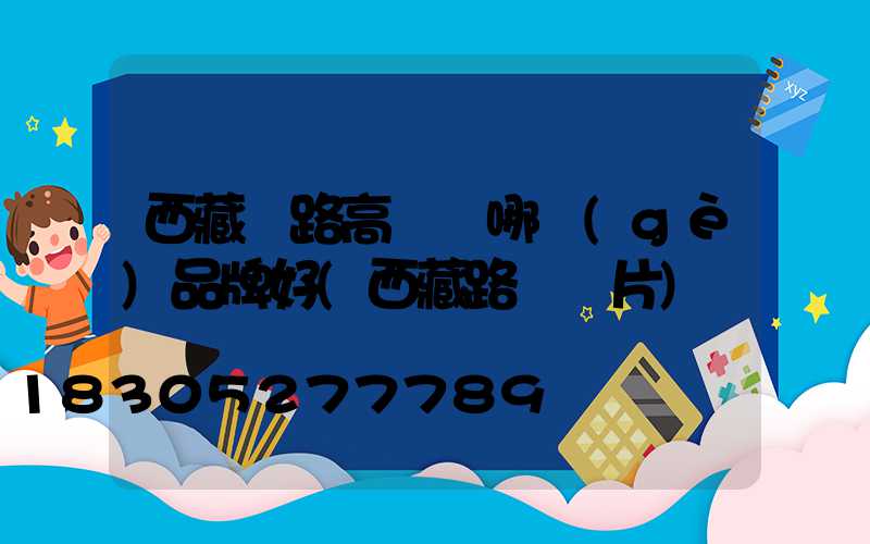 西藏馬路高桿燈哪個(gè)品牌好(西藏路燈圖片)