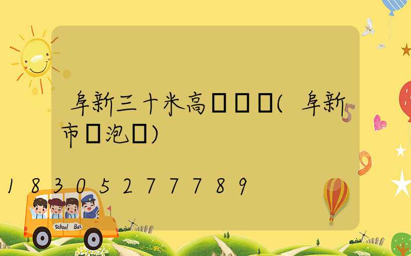阜新三十米高桿燈廠(阜新市燈泡廠)