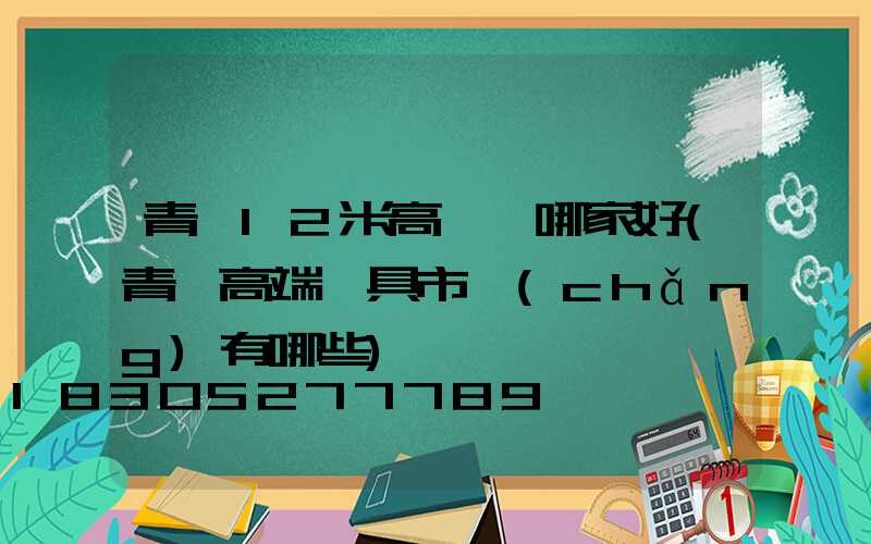 青島12米高桿燈哪家好(青島高端燈具市場(chǎng)有哪些)