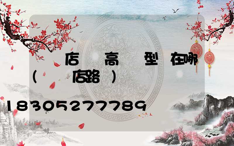 駐馬店廣場高桿燈型號在哪(駐馬店路燈)