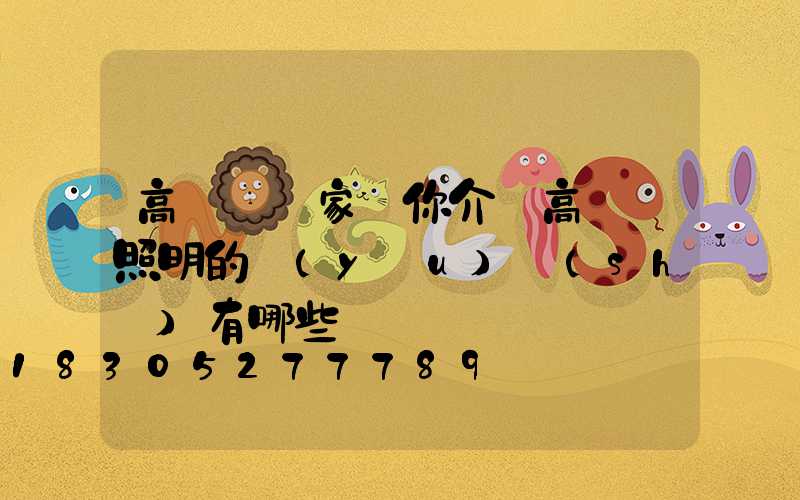 高桿燈廠家為你介紹高桿燈照明的優(yōu)勢(shì)有哪些